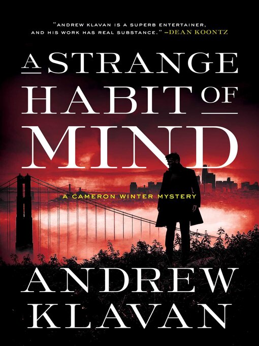 Cover image for A Strange Habit of Mind (Cameron Winter Mysteries)